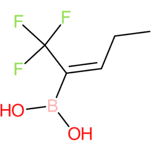 (E)-(1,1,1-trifluoropent-2-en-2-yl)boronic acid