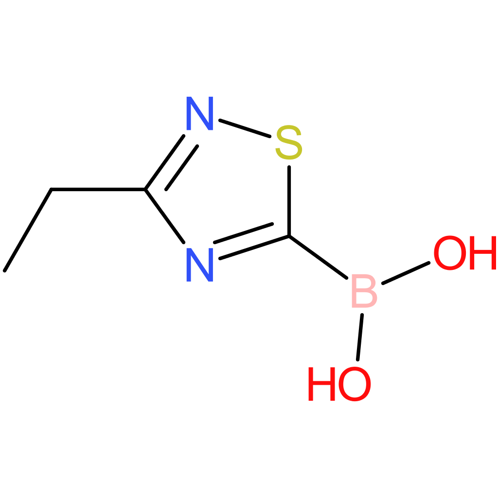 (3-ethyl-1,2,4-thiadiazol-5-yl)-boronic acid
