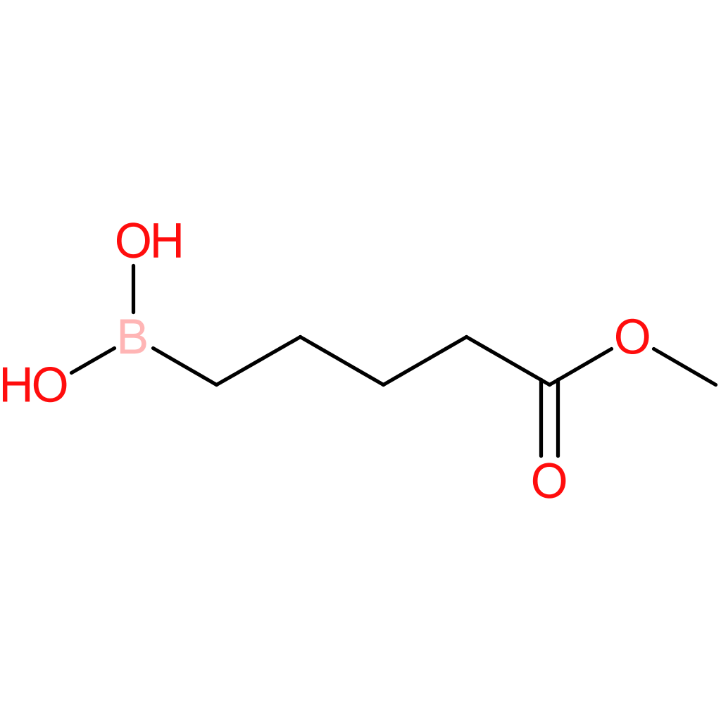 pentanoic acid, 5-borono-, 1-methyl ester