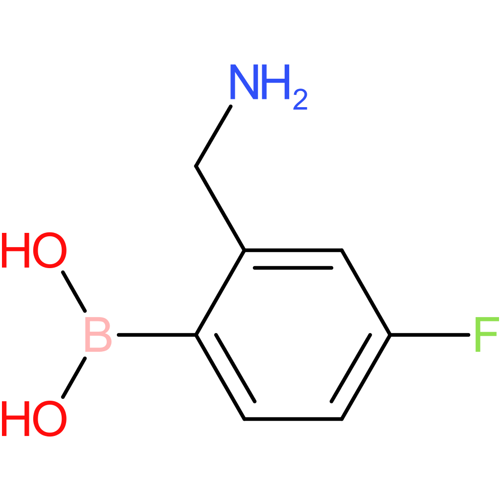 (2-(aminomethyl)-4-fluorophenyl)boronic acid