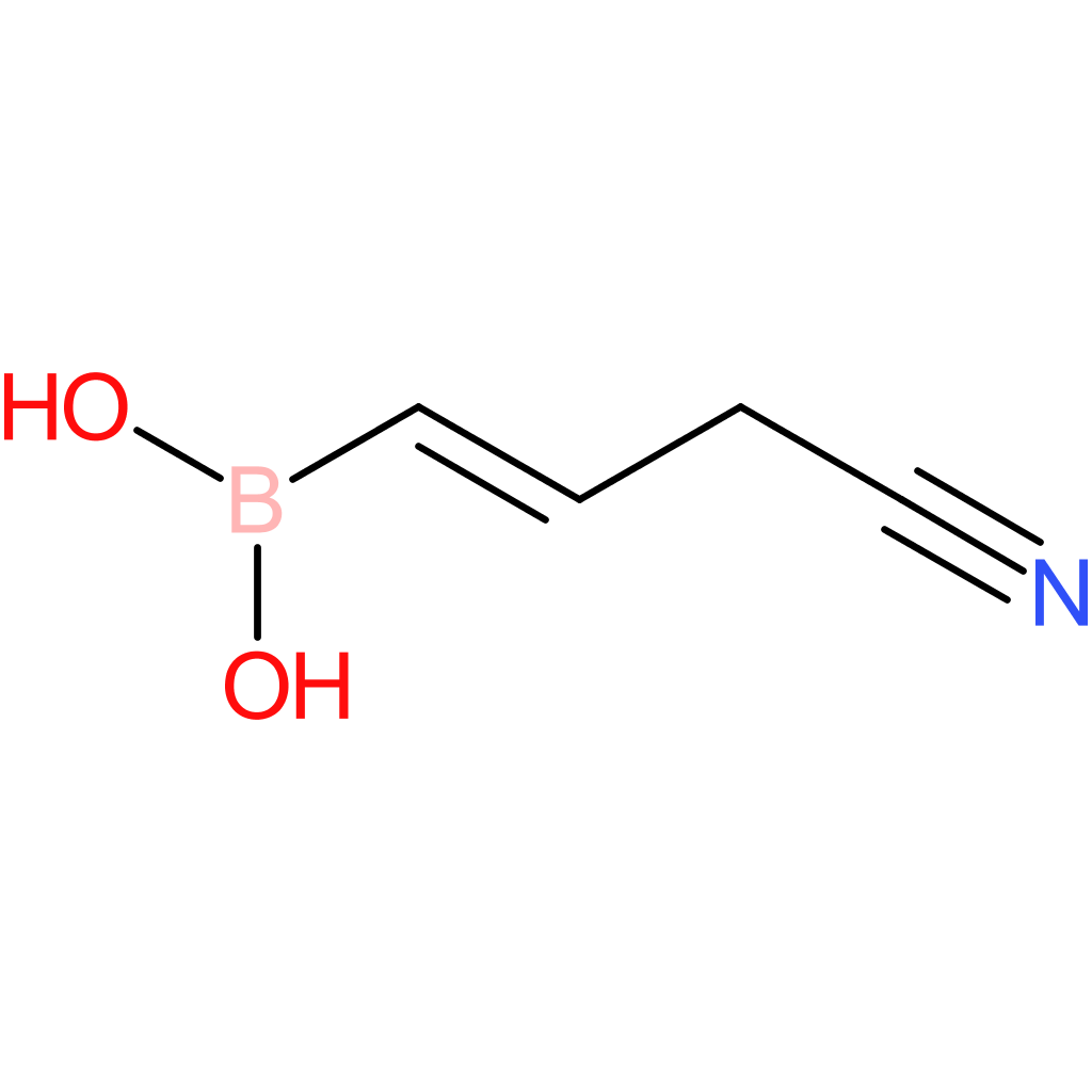 (E)-(3-cyanoprop-1-en-1-yl)boronic acid