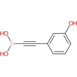 b-[2-(3-hydroxyphenyl)ethynyl]-boronic acid