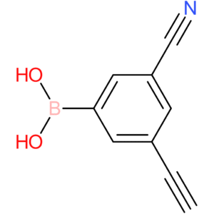 (3-cyano-5-ethynylphenyl)boronic acid