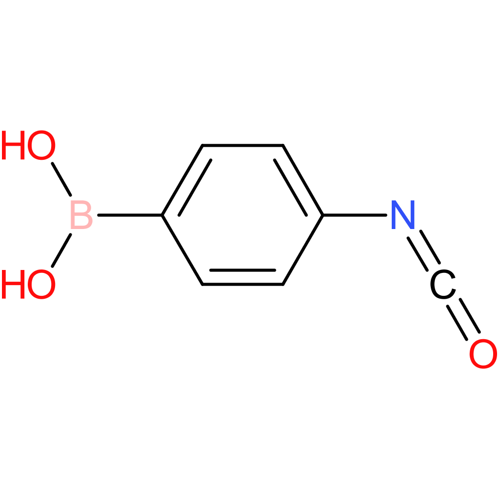 boronic acid, b-(4-isocyanatophenyl)-