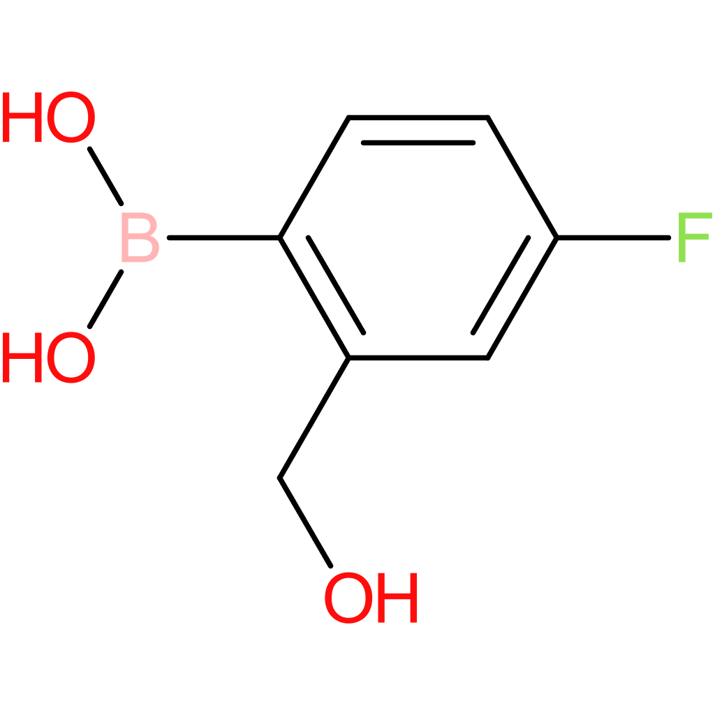 (4-fluoro-2-(hydroxymethyl)phenyl)boronic acid