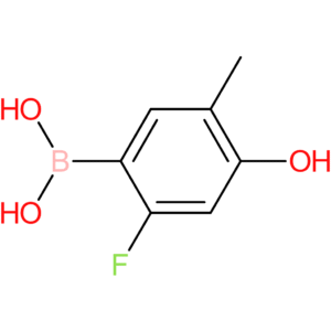 (2-fluoro-4-hydroxy-5-methylphenyl)boronic acid
