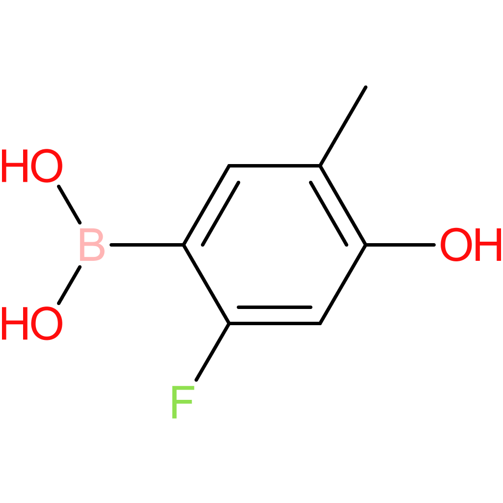 (2-fluoro-4-hydroxy-5-methylphenyl)boronic acid