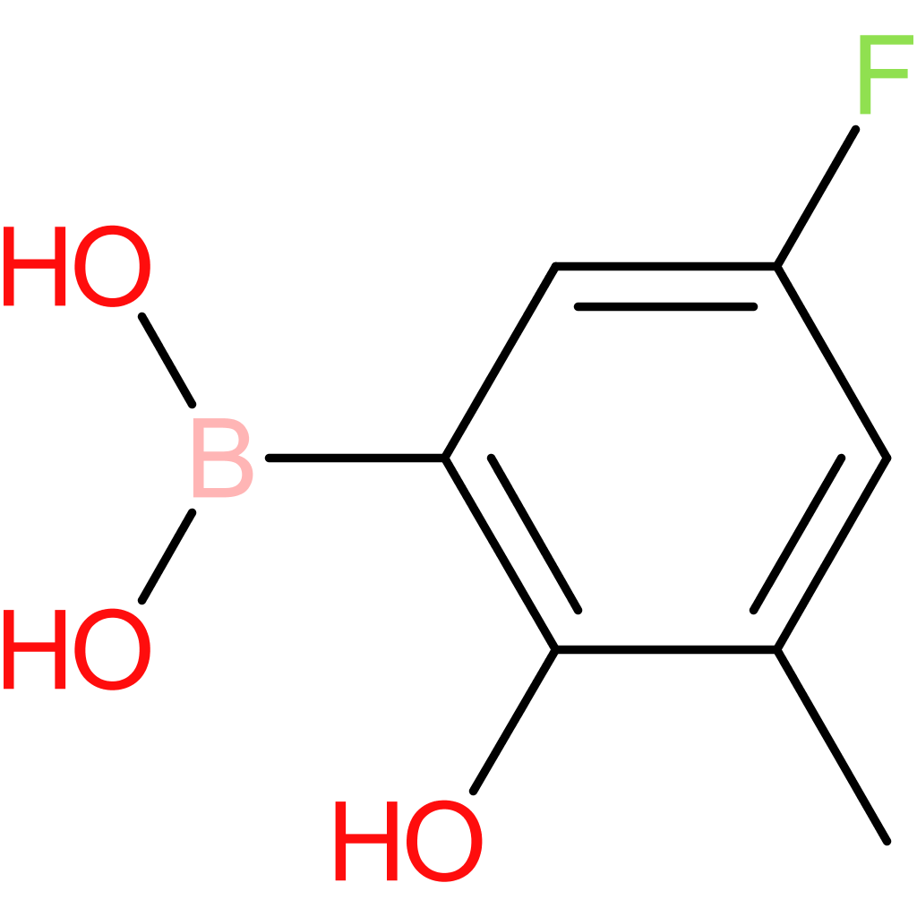 (5-fluoro-2-hydroxy-3-methylphenyl)boronic acid