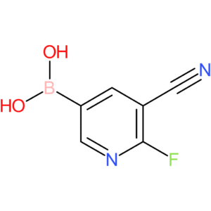 (5-cyano-6-fluoropyridin-3-yl)boronic acid