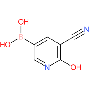 (5-cyano-6-hydroxypyridin-3-yl)boronic acid