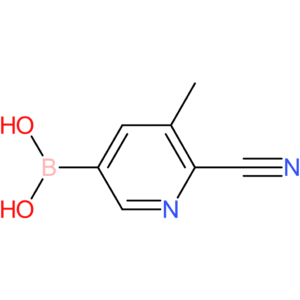 (6-cyano-5-methylpyridin-3-yl)boronic acid