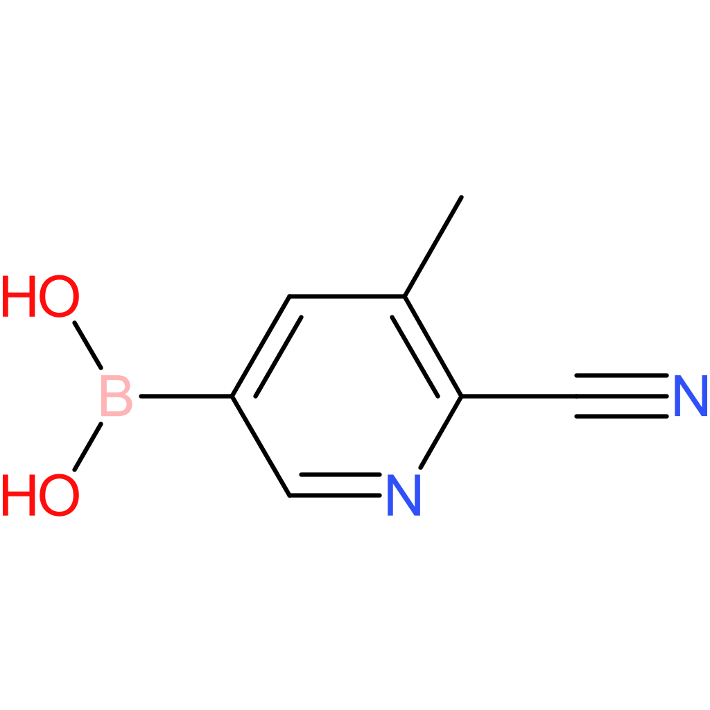 (6-cyano-5-methylpyridin-3-yl)boronic acid