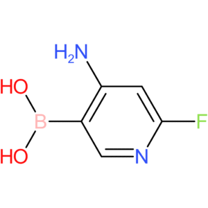 4-amino-6-fluoropyridin-3-ylboronic acid