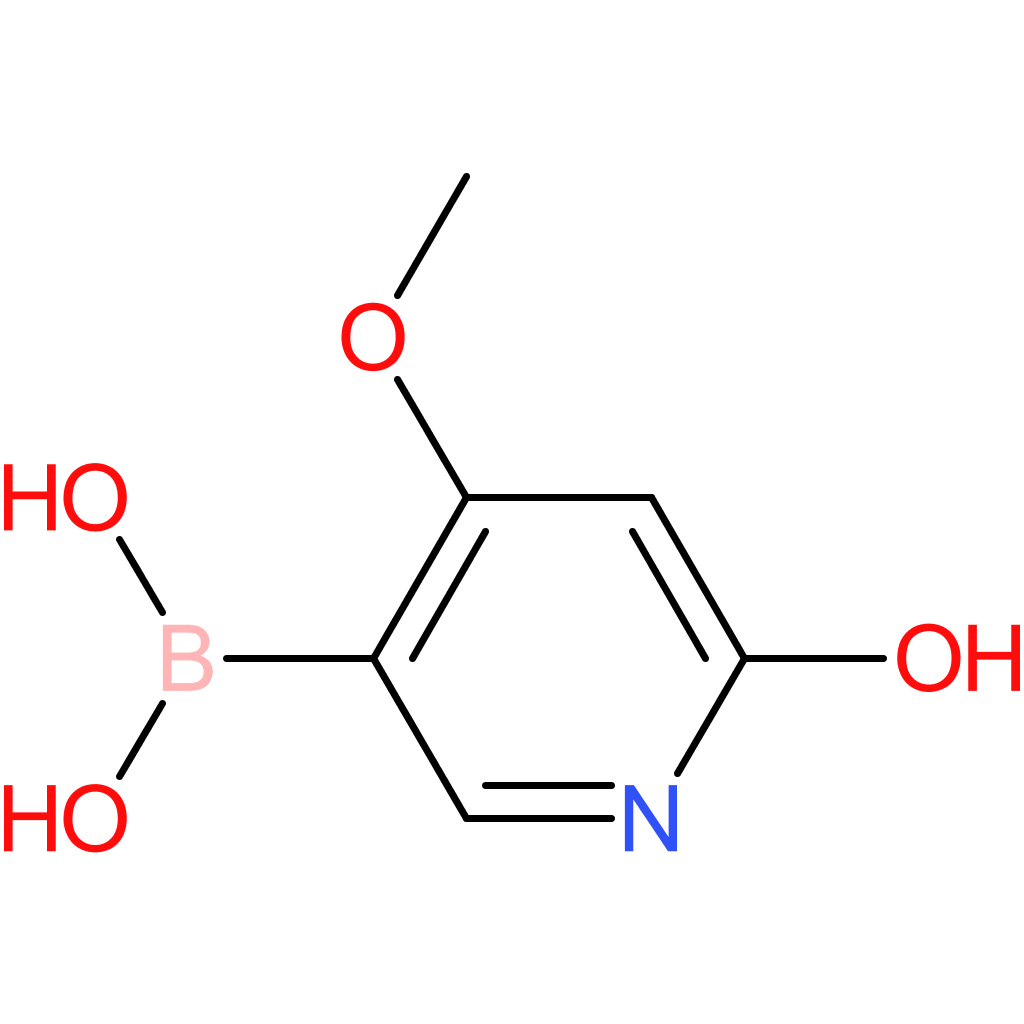 (6-hydroxy-4-methoxypyridin-3-yl)boronic acid