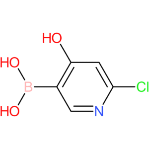 (6-chloro-4-hydroxypyridin-3-yl)boronic acid