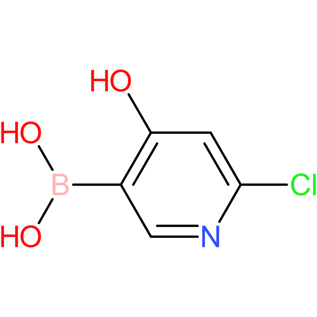 (6-chloro-4-hydroxypyridin-3-yl)boronic acid
