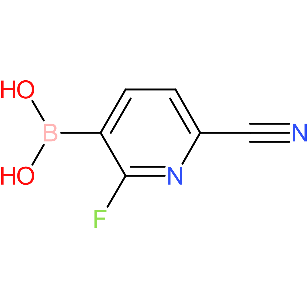 (6-cyano-2-fluoropyridin-3-yl)boronic acid