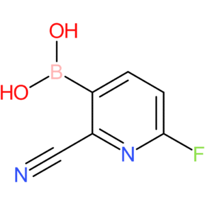(2-cyano-6-fluoropyridin-3-yl)boronic acid