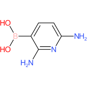 (2,6-diaminopyridin-3-yl)boronic acid