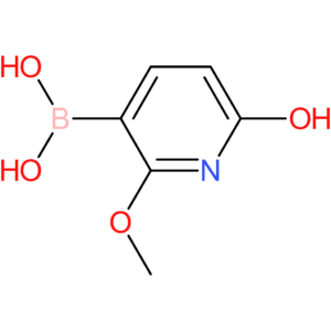 (6-hydroxy-2-methoxypyridin-3-yl)boronic acid