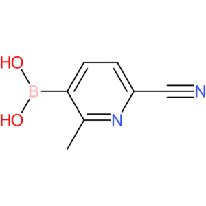 (6-cyano-2-methylpyridin-3-yl)boronic acid