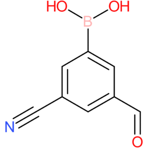 (3-cyano-5-formylphenyl)boronic acid
