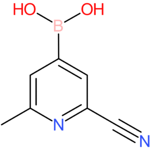 (2-cyano-6-methylpyridin-4-yl)boronic acid