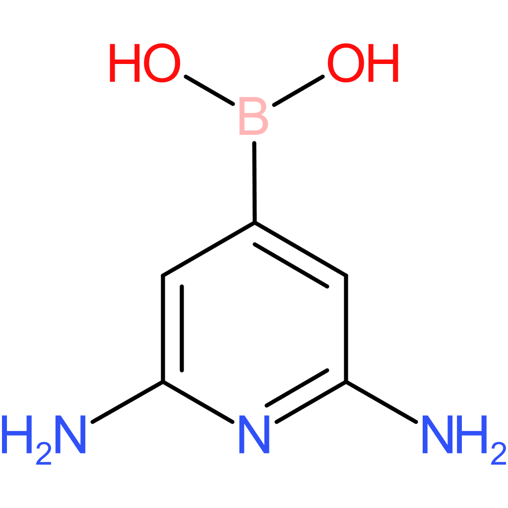 (2,6-diaminopyridin-4-yl)boronic acid