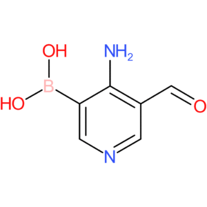 (4-amino-5-formylpyridin-3-yl)boronic acid