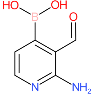 (2-amino-3-formylpyridin-4-yl)boronic acid