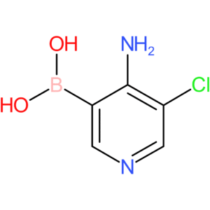 (4-amino-5-chloropyridin-3-yl)boronic acid