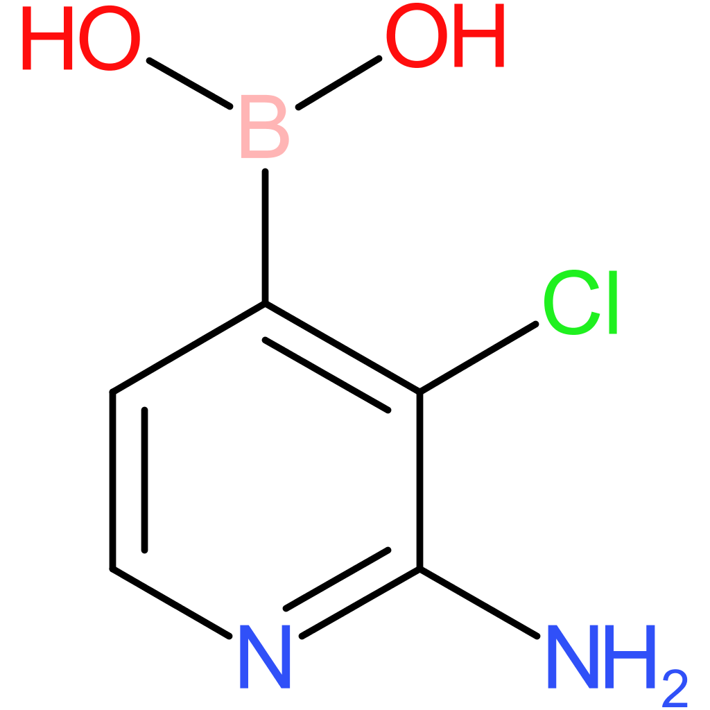 (2-amino-3-chloropyridin-4-yl)boronic acid