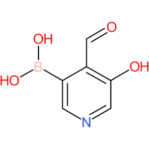 (4-formyl-5-hydroxypyridin-3-yl)boronic acid