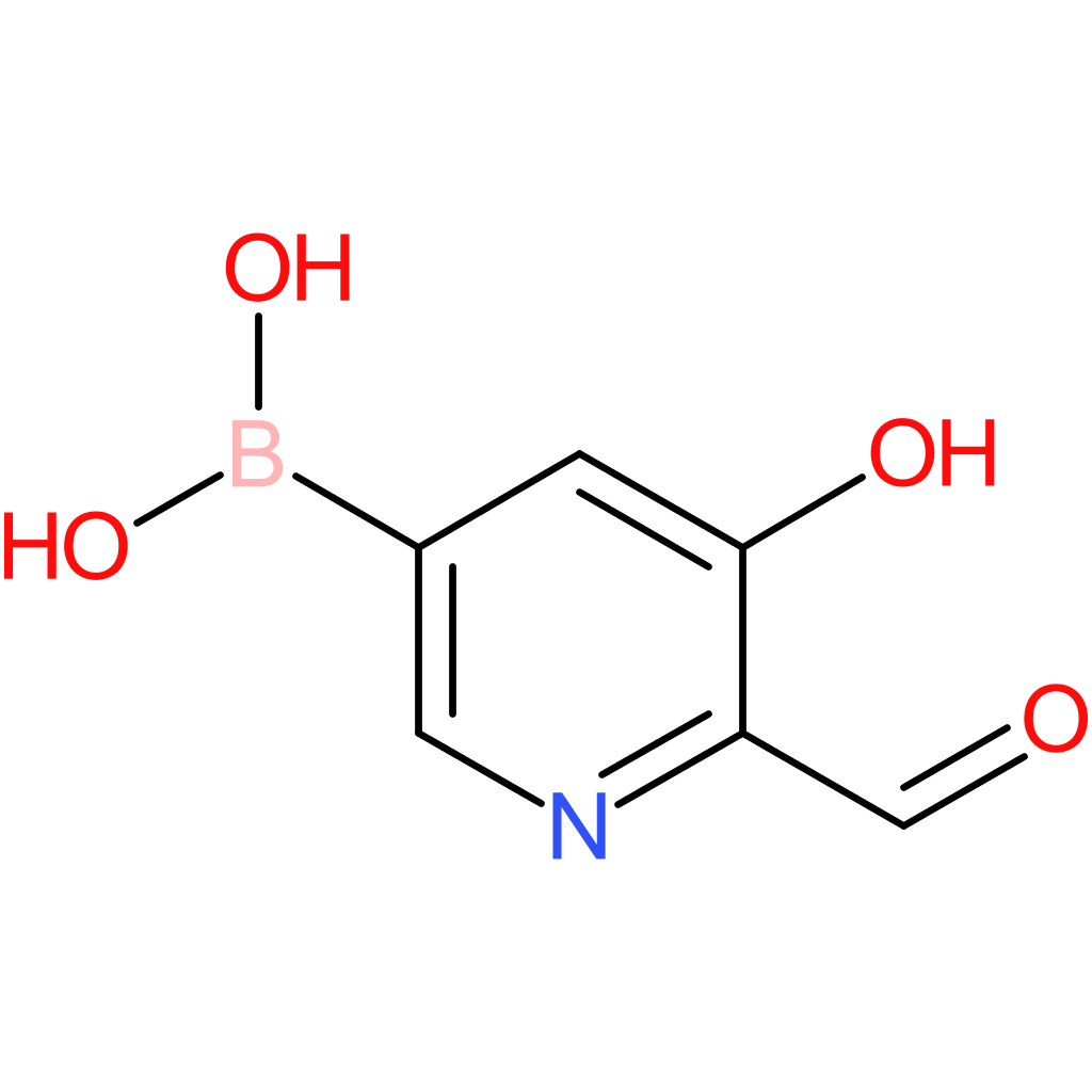 (6-formyl-5-hydroxypyridin-3-yl)boronic acid