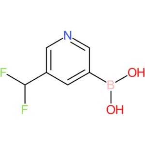 5-difluoromethyl-pyridine-3-boronic acid