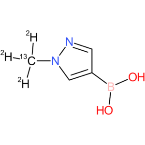 1-(methyl-13c, d3)-1h-pyrazolE-4-boronic acid