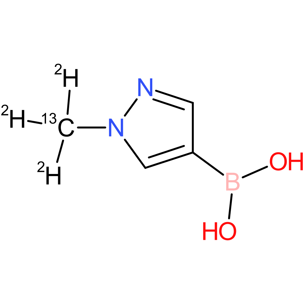 1-(methyl-13c, d3)-1h-pyrazolE-4-boronic acid