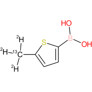 5-(methyl-13c, d3)thiophene-2-boronic acid