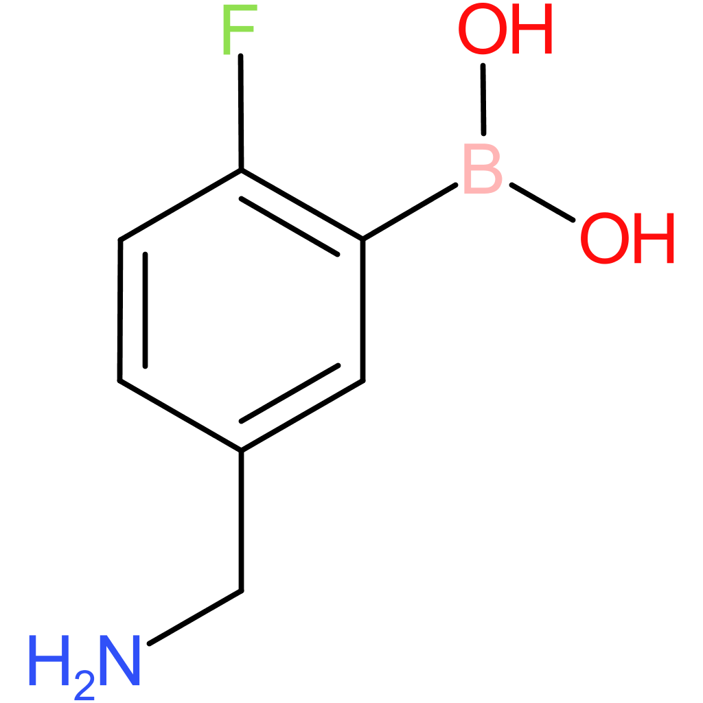 boronic acid, b-[5-(aminomethyl)-2-fluorophenyl]-