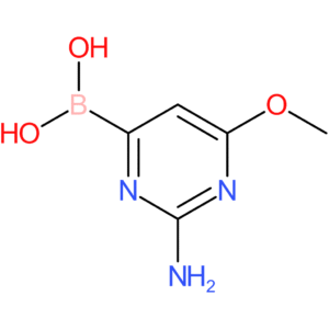 (2-amino-6-methoxypyrimidin-4-yl)boronic acid