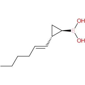 ((1R,2R)-2-((E)-hex-1-en-1-yl)cyclopropyl)boronic acid