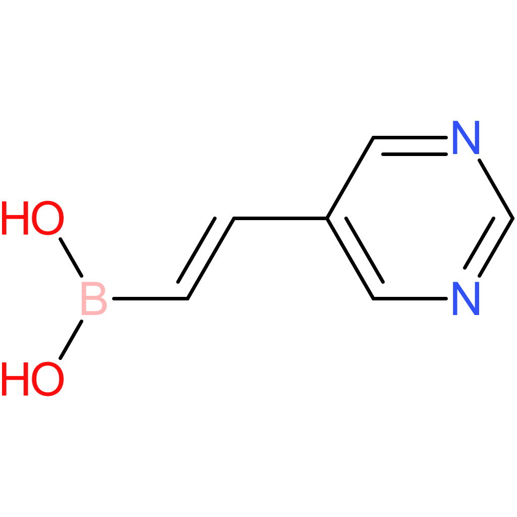 (E)-(2-(pyrimidin-5-yl)vinyl)boronic acid