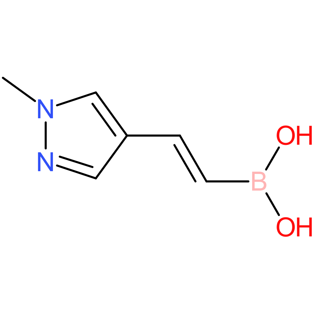 (E)-(2-(1-methyl-1H-pyrazol-4-yl)vinyl)boronic acid