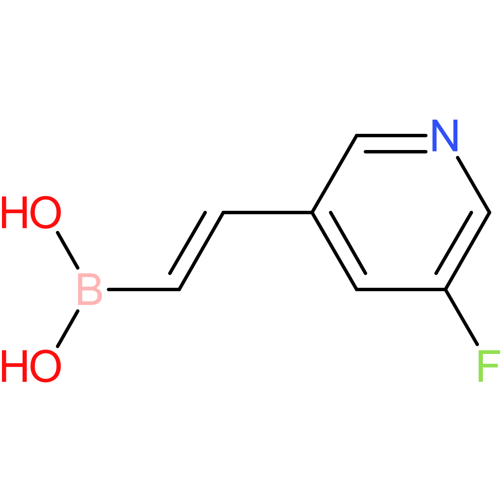(E)-(2-(5-fluoropyridin-3-yl)vinyl)boronic acid