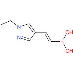 (E)-(2-(1-ethyl-1H-pyrazol-4-yl)vinyl)boronic acid