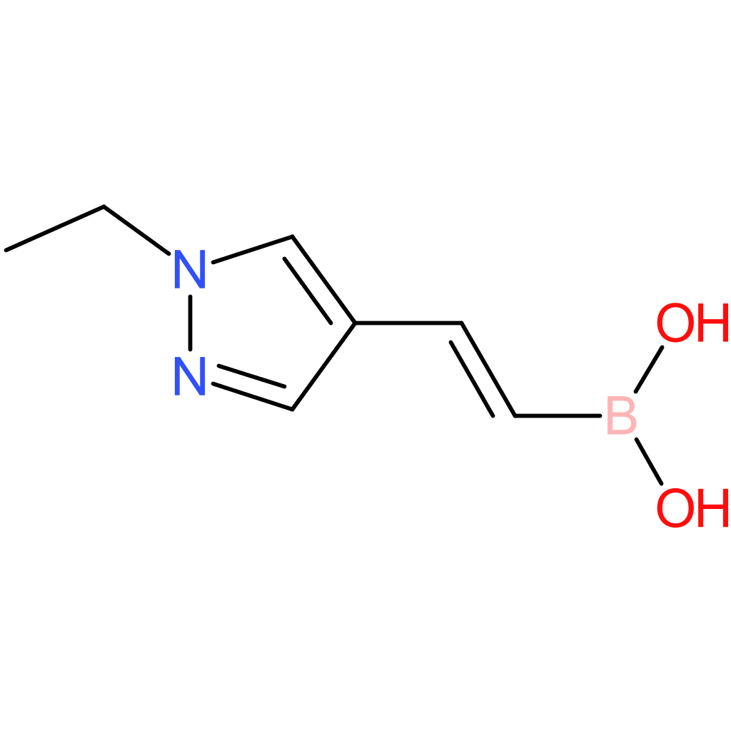 (E)-(2-(1-ethyl-1H-pyrazol-4-yl)vinyl)boronic acid