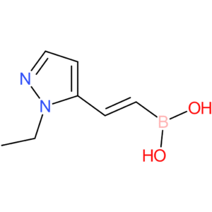 (E)-(2-(1-ethyl-1H-pyrazol-5-yl)vinyl)boronic acid