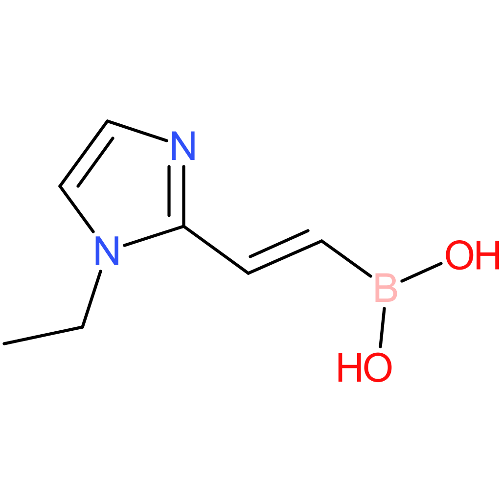(E)-(2-(1-ethyl-1H-imidazol-2-yl)vinyl)boronic acid