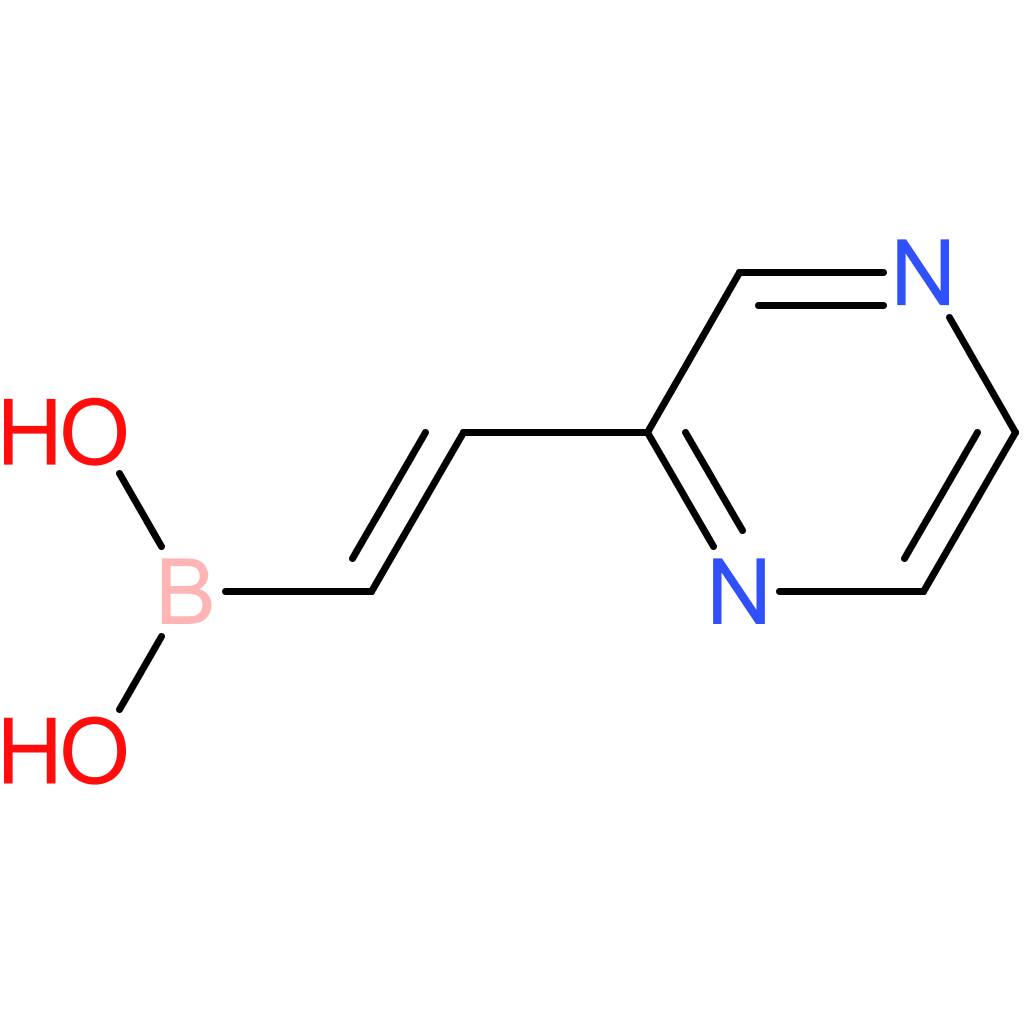(E)-(2-(pyrazin-2-yl)vinyl)boronic acid