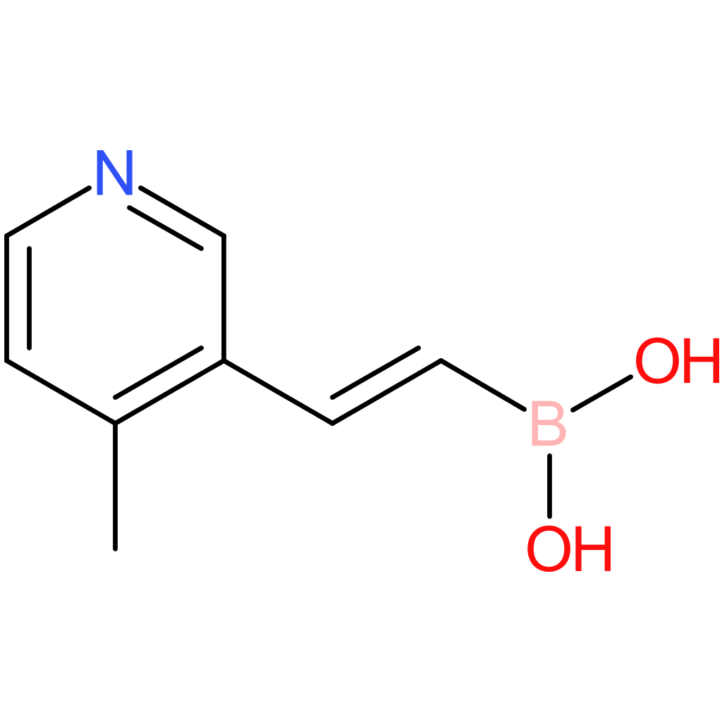 (E)-(2-(4-methylpyridin-3-yl)vinyl)boronic acid